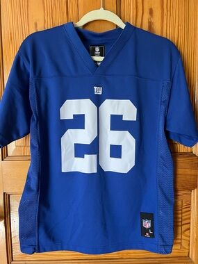 NFL Blue New York Giants #26 Jersey